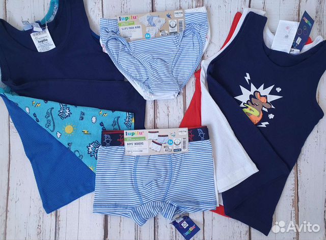 Наборы трусиков/маечек для мальчиков