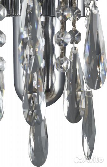 Бра Бриз 6 E27х2 60 Вт цвет хром