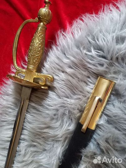 Шпага Елизаветинская резная