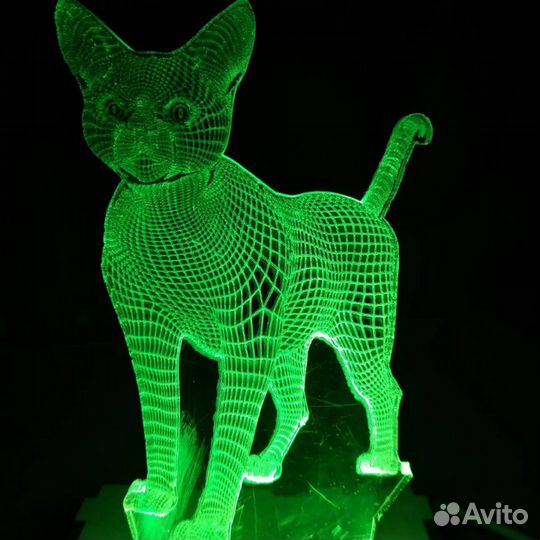 Ночник 3d светильник