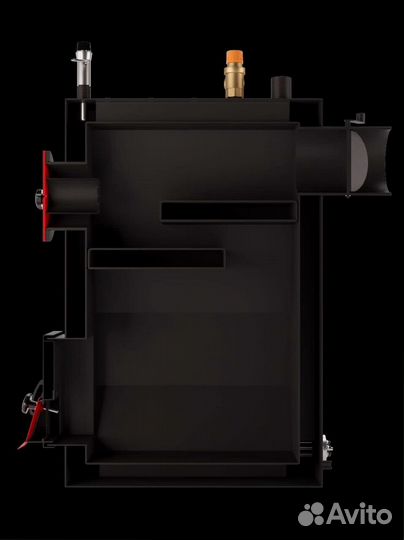 Твердотопливный котёл 65 квт