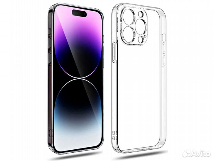 Прозрачные чехлы для всех моделей iPhone 14