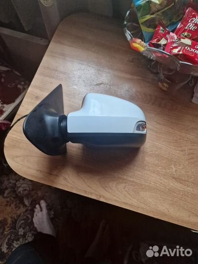 Зеркало левое renault sandero stepway 2 синее