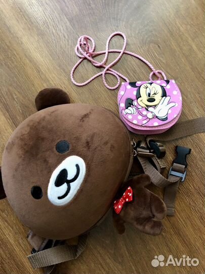 Детский рюкзак supercute и сумочка дисней