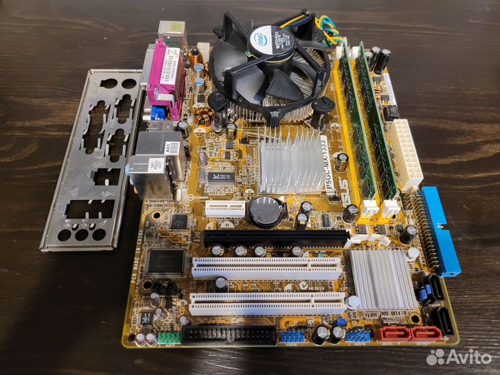 Комплект Pentium E5400 / 4gb / Asus p5gc-mx