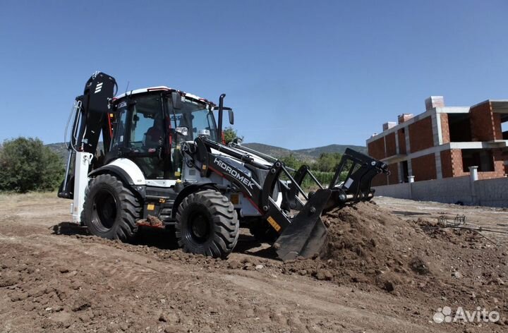 Экскаватор-погрузчик Hidromek HMK 102B Alpha K4, 2024