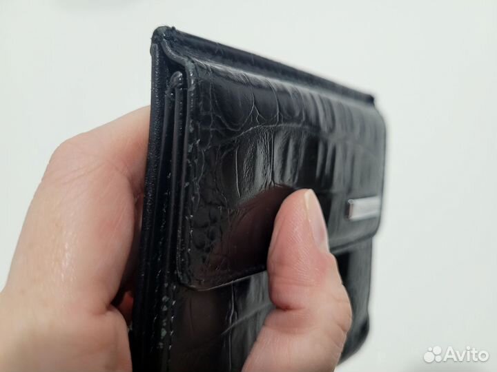 Натур кожа брендовый кошелёк Dimanche