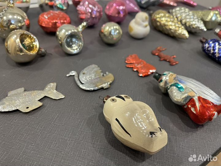 Елочные игрушки СССР