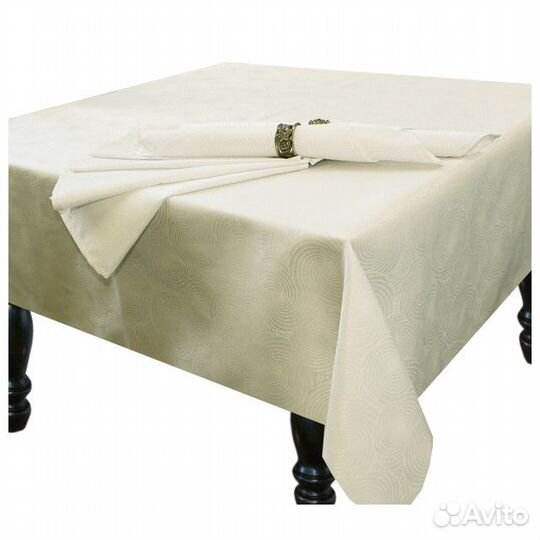 Комплект столовый скатерть 1шт 220х150см, салфетки
