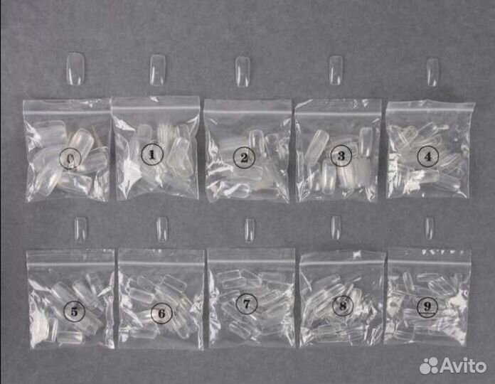 Типсы для наращивания ногтей