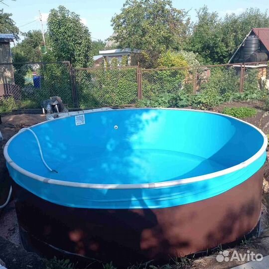 Каркасный морозостой бассейн Ларимар 3,5х1,25м