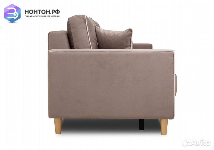 Диван тик-так Айрин светло-коричневый