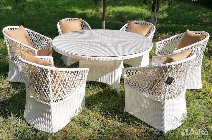 Плетеная мебель из эко ротанга для дома и сада