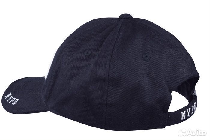 Бейсболка Черная Трехмерная полиции Нью-Йорка