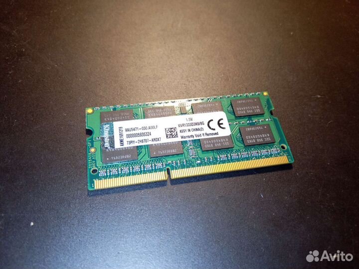 Оперативная память ddr3 8 gb sodimm