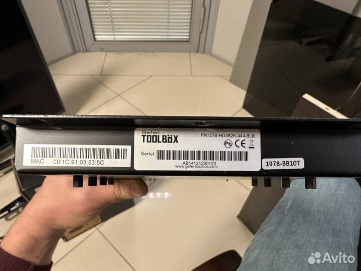 Матричный коммутатор gefen PN GTB HD4K2K 444 BLK