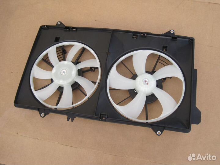 Диффузор радиатора Аналог в сборе Mazda CX 5 11-17