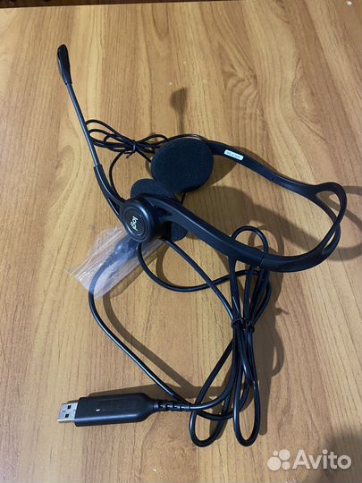 Компьютерная гарнитура Logitech 960 USB Headset