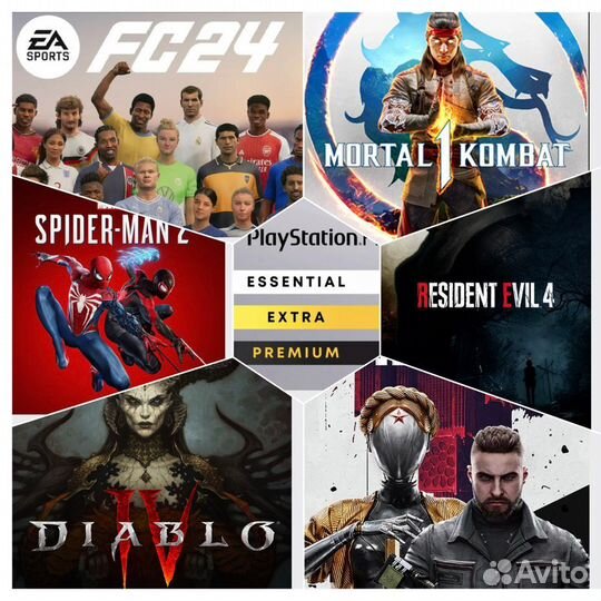 Игры PS4/PS5 PS plus / EA Play