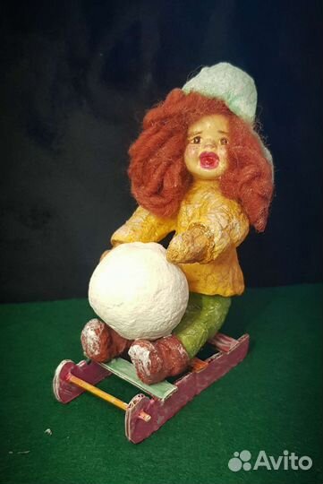 Игрушка новогодняя ватная