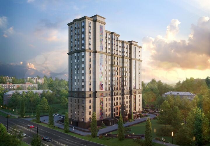2-к. квартира, 65 м², 13/15 эт.