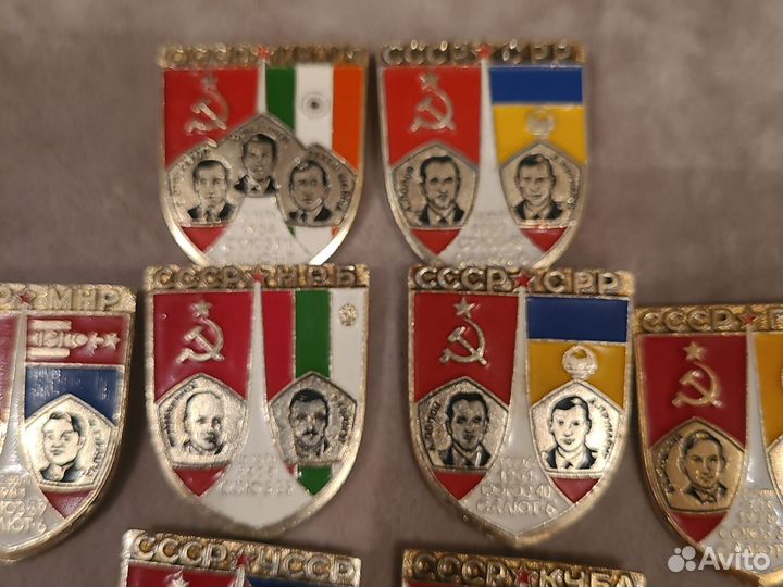 Значки интер космос