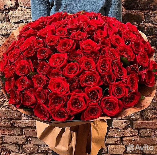 Высокие розы Букеты с доставкой