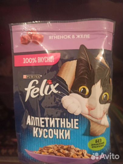Корм для кошек феликс
