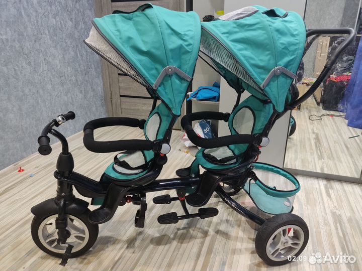 Велосипед для двойни