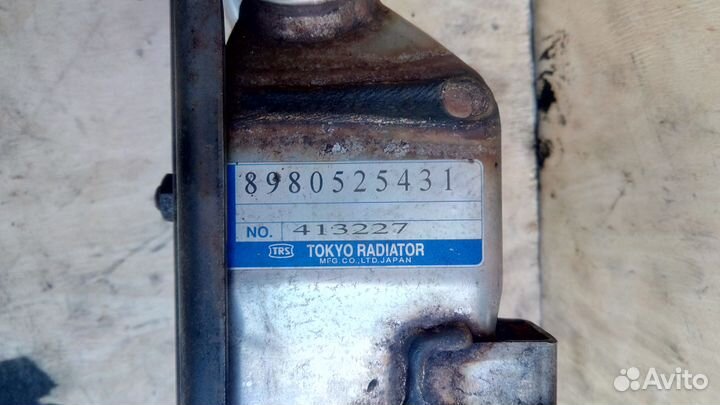 Охладитель клапана егр Z17DTR на Опель Астра Н