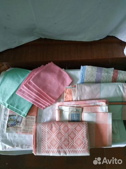 Лен скатерти полотенца салфетки