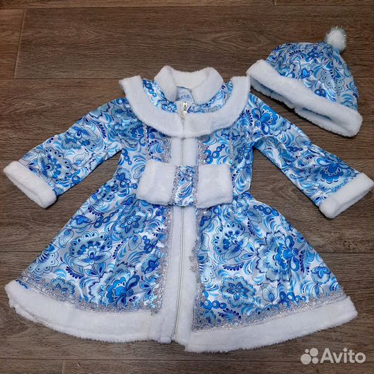 Костюм снегурочки детский