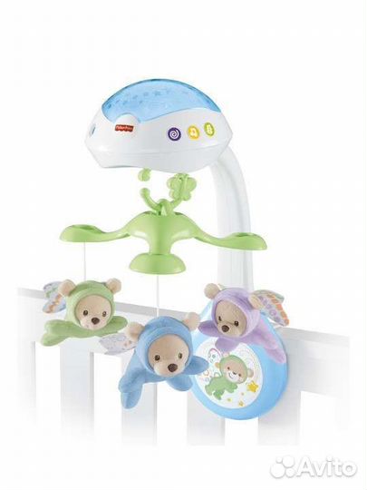 Мобиль на кроватку fisher price