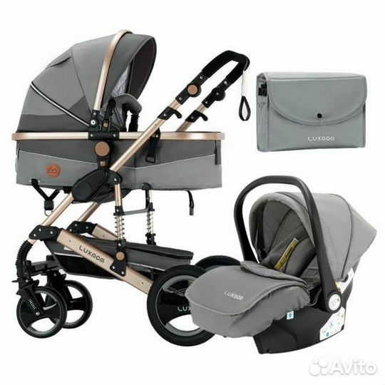 Коляска 2 в 1 Luxmom