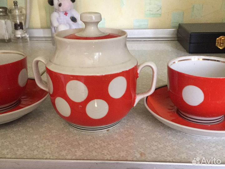 Чашки сахарница СССР