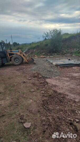 Услуги экскаватора погрузчика