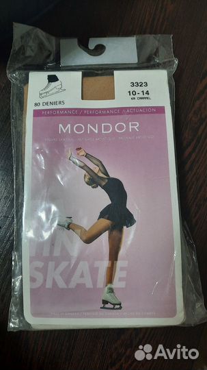 Колготы Mondor для фигурного катания 10-14