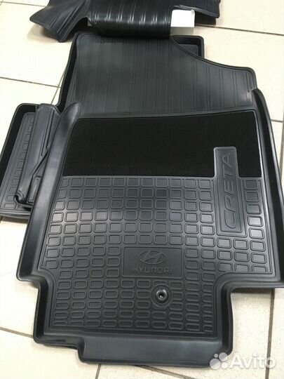 Ковры салона Hyundai Creta 2017. Оригинал