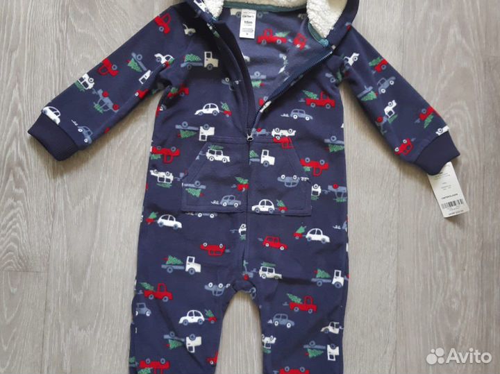 Carters комбенизон флисовый