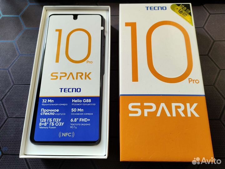 Tecno Spark 10 pro 8/128gb