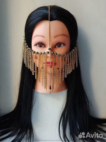 Маска из цепей/никаб/бурга