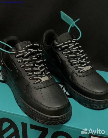 Кроссовки nike air force 1 supreme оригинал