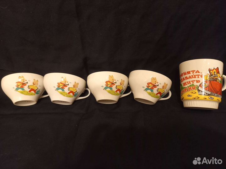 Фарфоровые чашки СССР