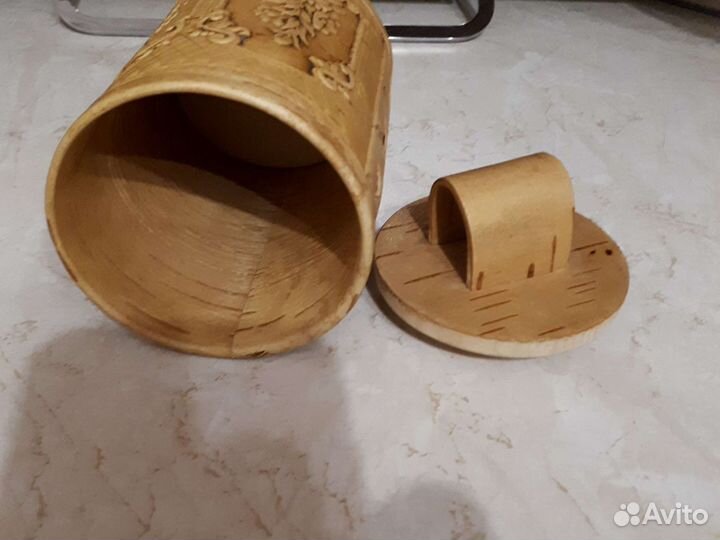 Береста, туесок