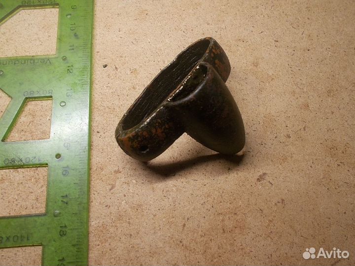 Гайка кольцо ножен шашки драгунки ркка Латунь