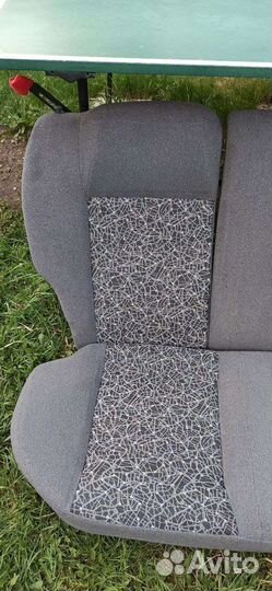 Заднее сиденье Chevrolet Lanos