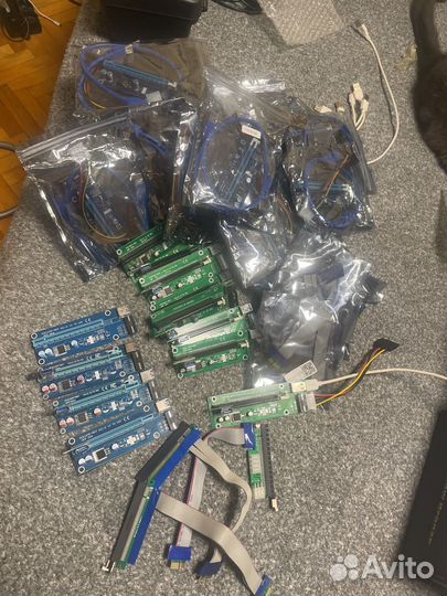 Райзер pci e x16 раличных версий Новые и бу