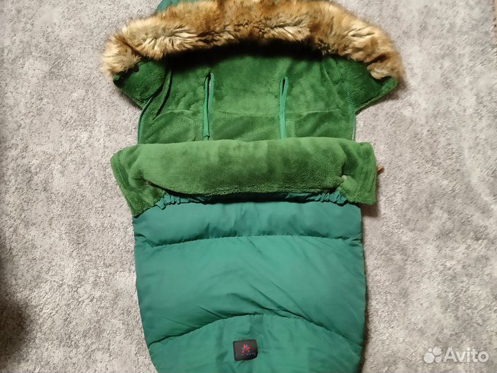 Зимний конверт в коляску