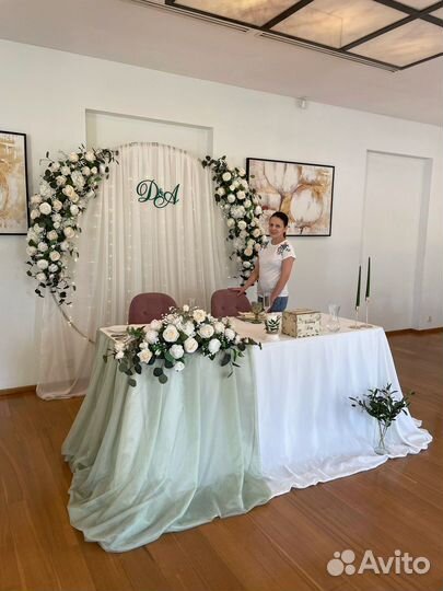 Оформление свадьбы, свадебный декор, декоратор