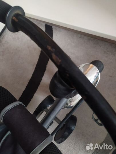 Детский велосипед с родительской ручкой